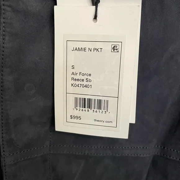 Theory Lamb Leather Jacket